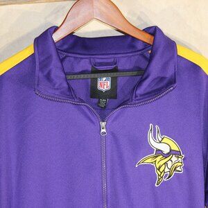 NFL Minnesota Vikings Full Zip Lightweight Jacket - Size XL